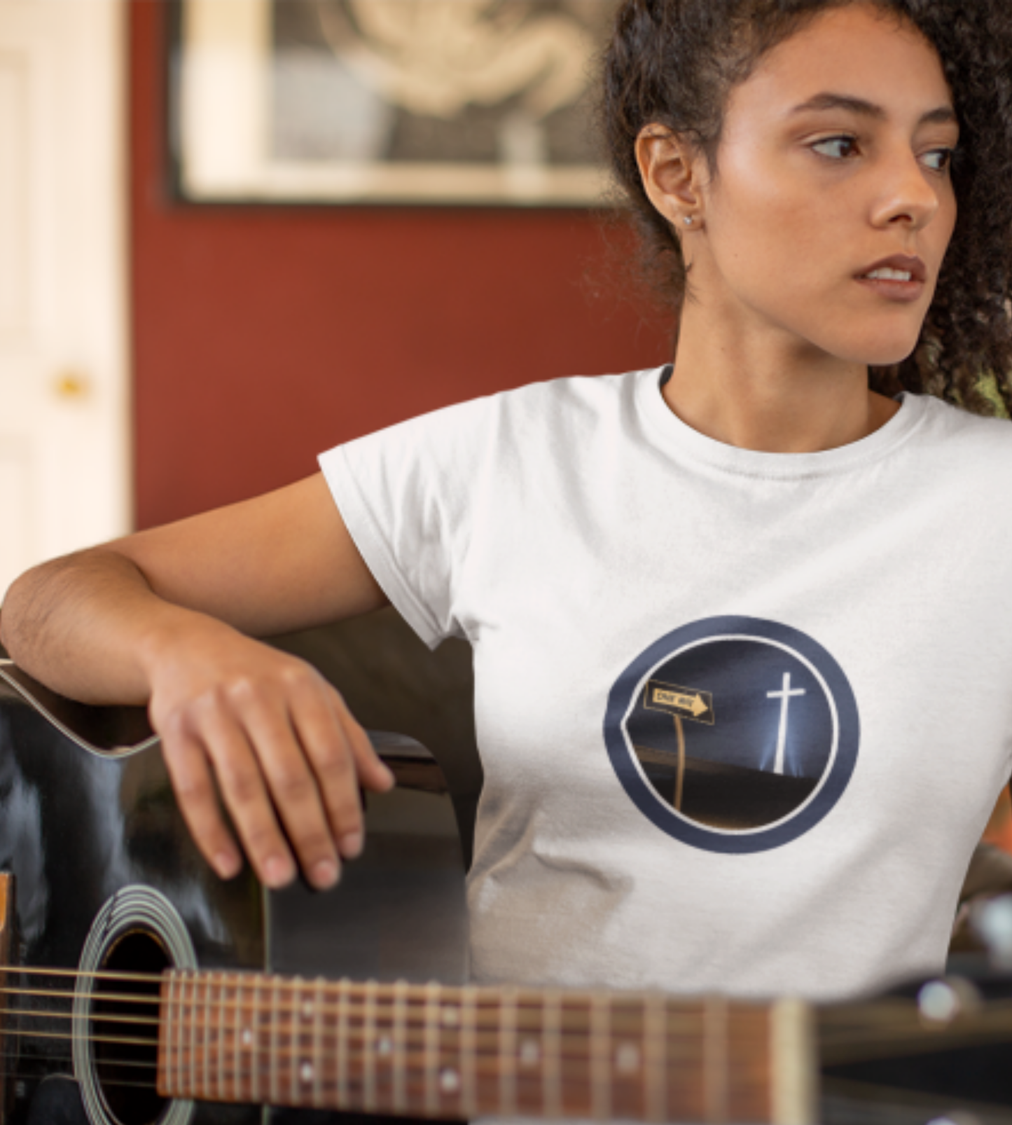 One Way Cross Christian T-Shirt – The Good News Gospel Message Tee | Faith-Based Evangelism Shirt