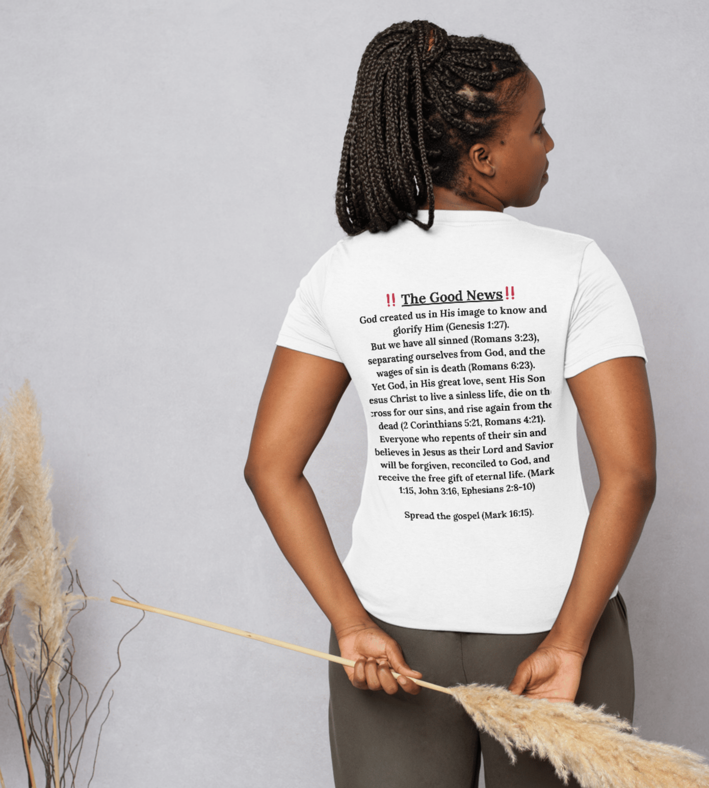 One Way Cross Christian T-Shirt – The Good News Gospel Message Tee | Faith-Based Evangelism Shirt