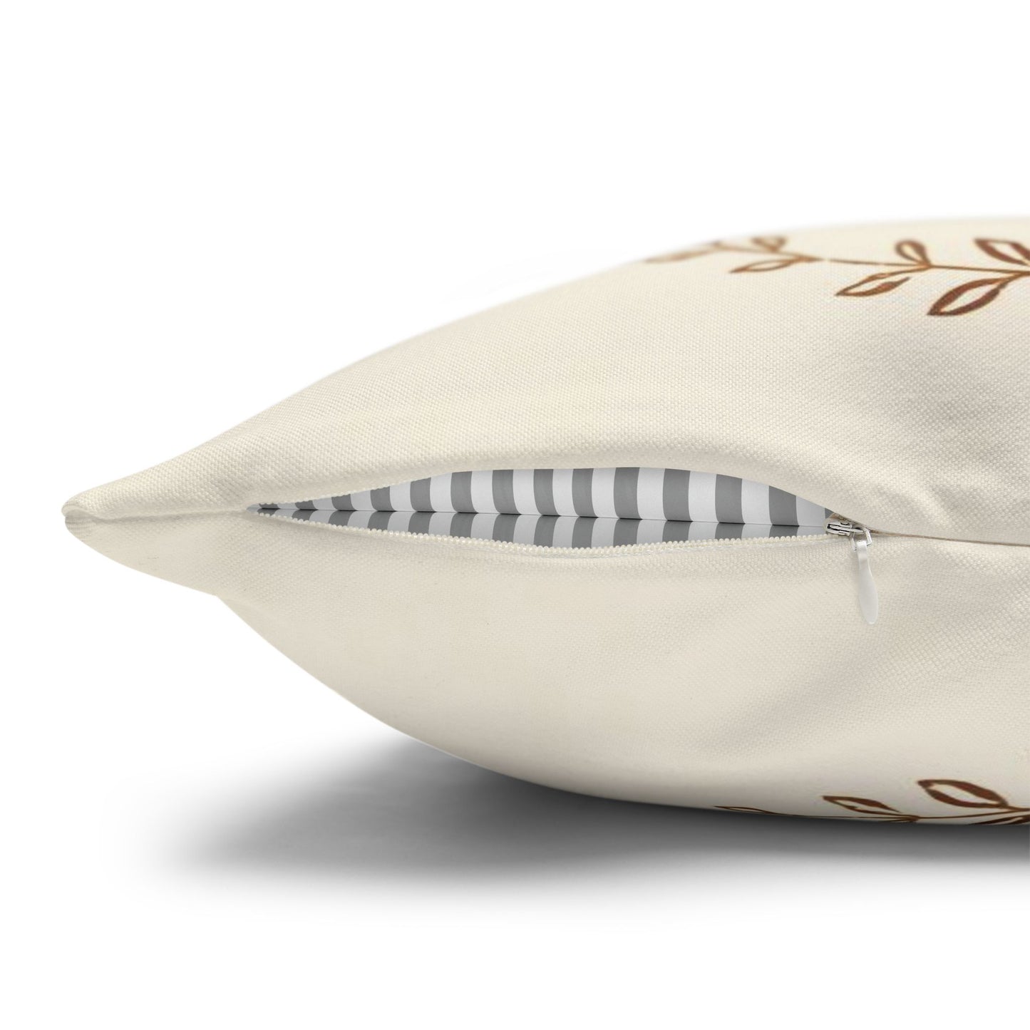 Enter His Gates with Thanksgiving Scripture Pillow Cover – Christian Fall Home Décor Cushion | Faith-Based Accent Pillow